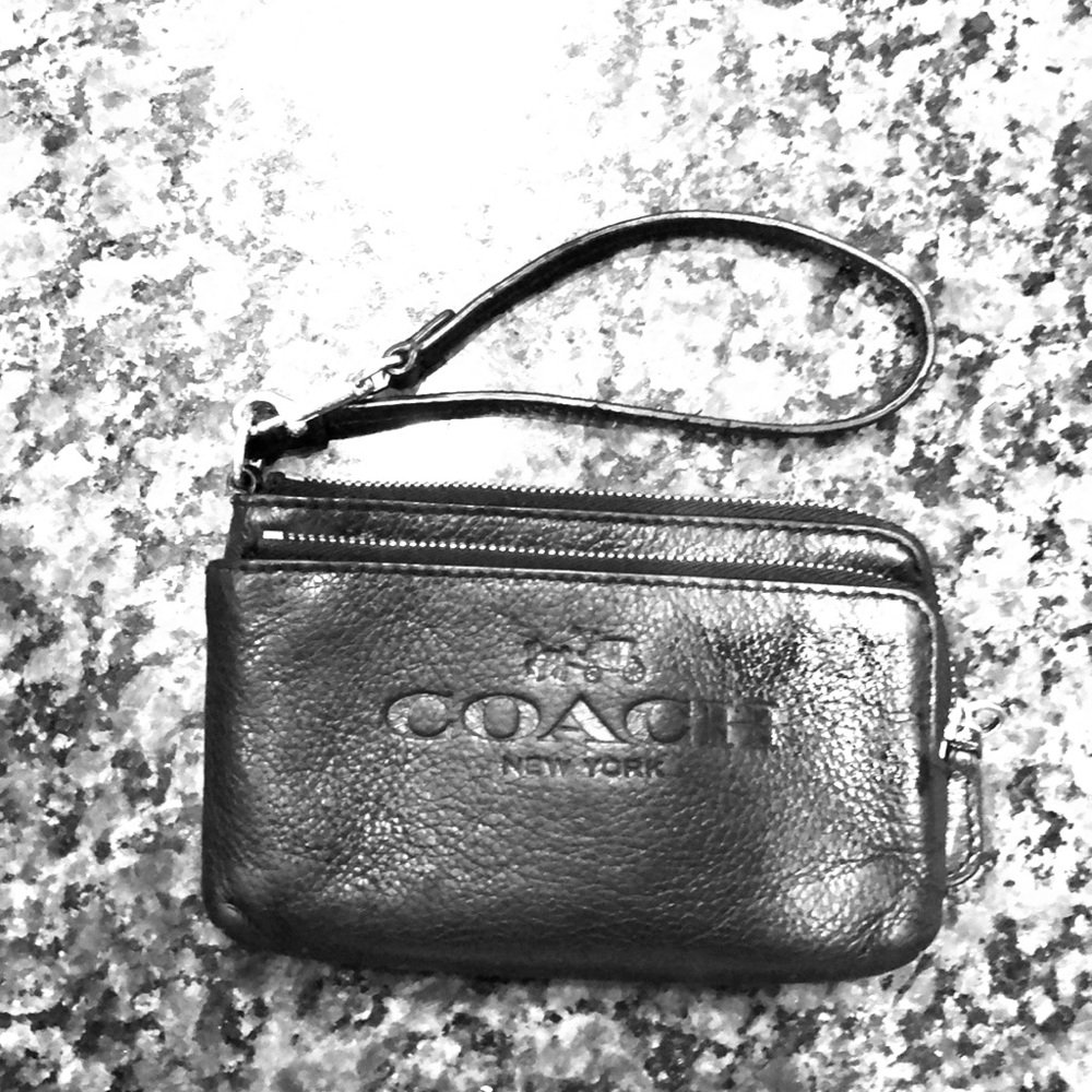 Authentic coach wallet/wristlet